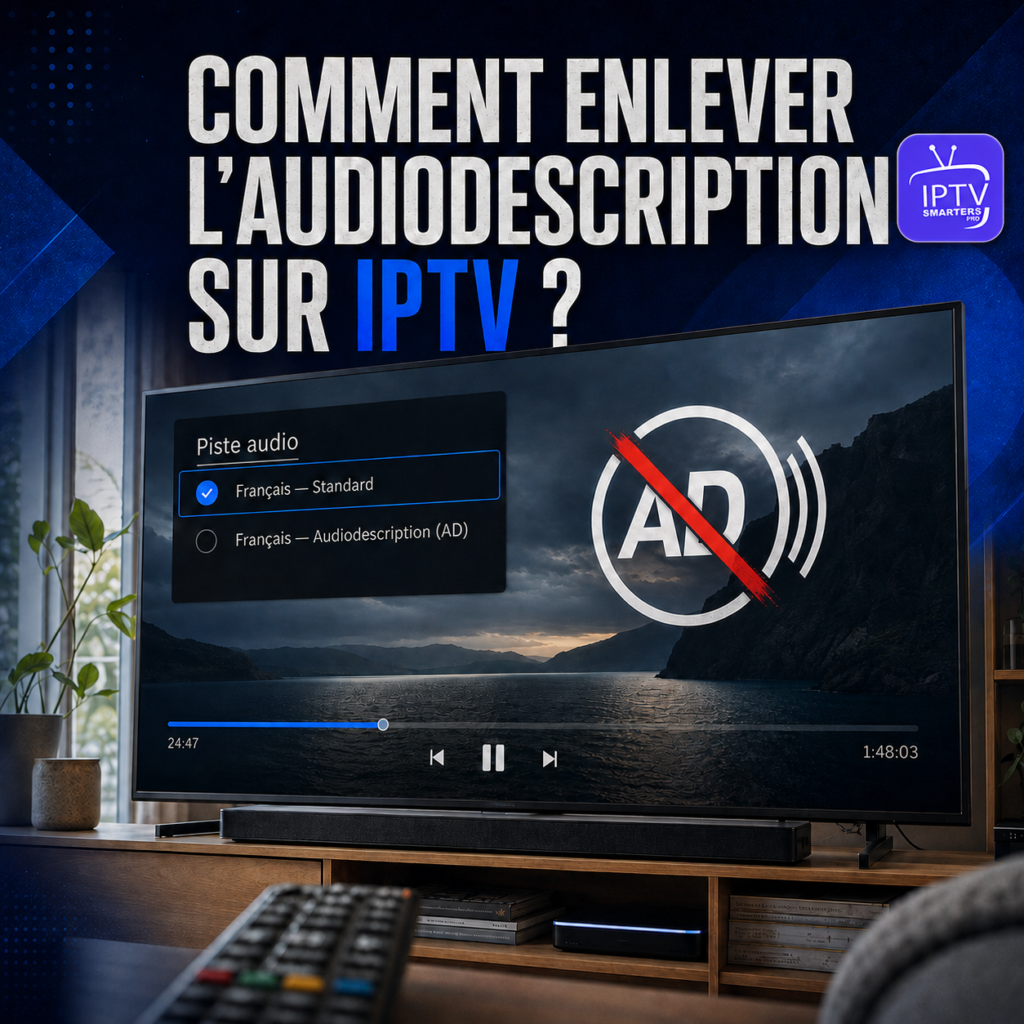 Comment enlever l’audiodescription sur IPTV