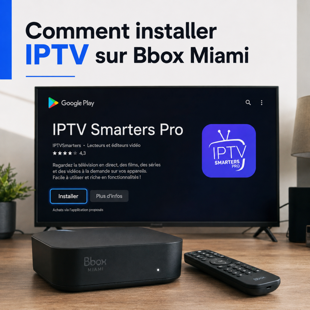 Comment installer IPTV sur Bbox Miami